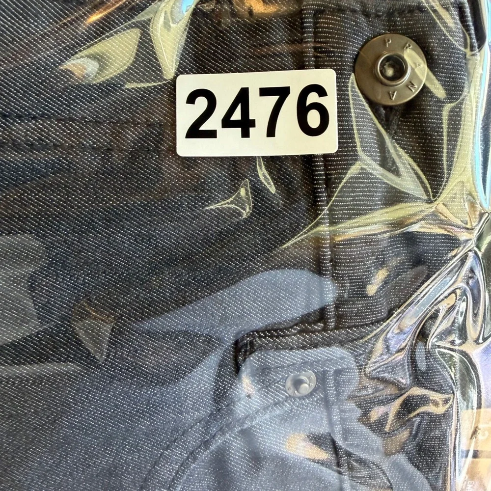 prAna Kayla High Rise Jean 12 Regular Dark Grey Denim Solid 1968371 NWT